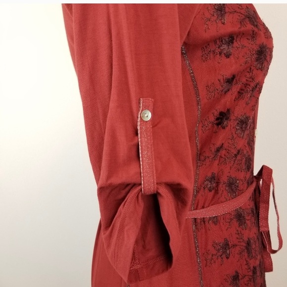 Anthropologie Tiny Embroidered Tunic Dress XS - Picture 5 of 9